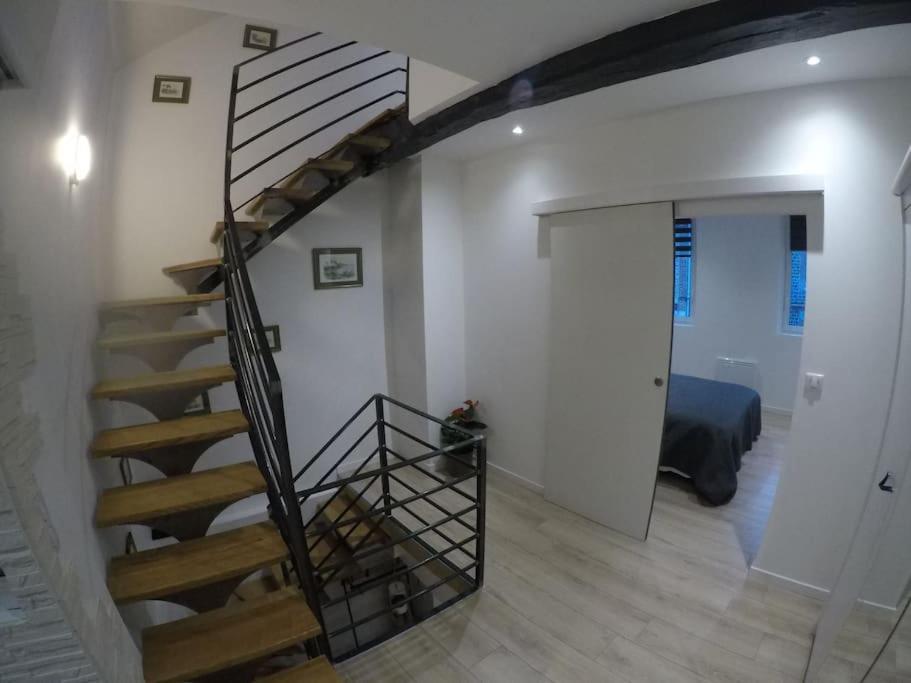 Gite Le Fisk A 2 Pas De La Mer Villa Fécamp Exteriör bild
